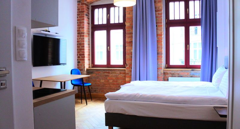 Apartman s manželskou postelí s 1 ložnicí - Apartamenty Provenir Home Kwiatowa 5 Poznań, foto 30