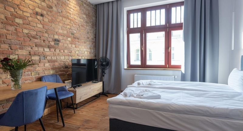 Apartman s manželskou postelí s 1 ložnicí - Apartamenty Provenir Home Kwiatowa 5 Poznań, foto 95