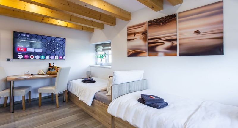 Apartman s vlastní kuchyní pro 2 os. s 1 ložnicí na poschodí - Aparthotel Svitavy, foto 1