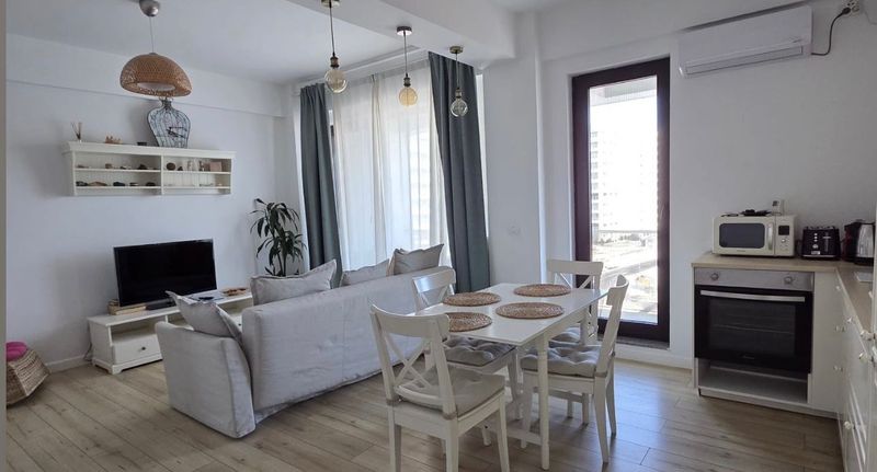 Apartman pro 4 os. se 2 ložnicemi s výhledem na jezero na poschodí - Apartamente Lamera Residence Mamaia, foto 12