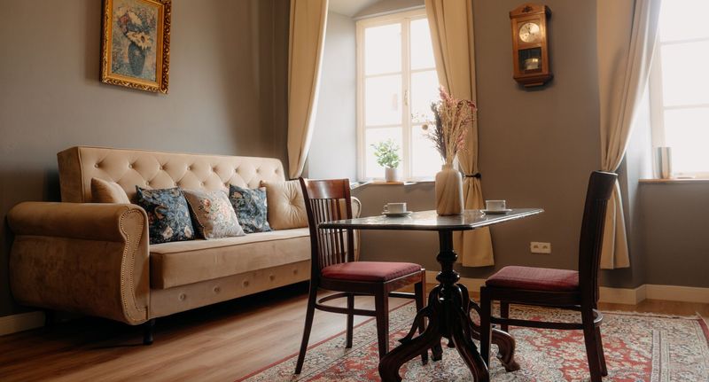 Apartman pro 6 os. se 3 ložnicemi s výhledem na hrad na poschodí - Zámek Bystřice nad Úhlavou, foto 1