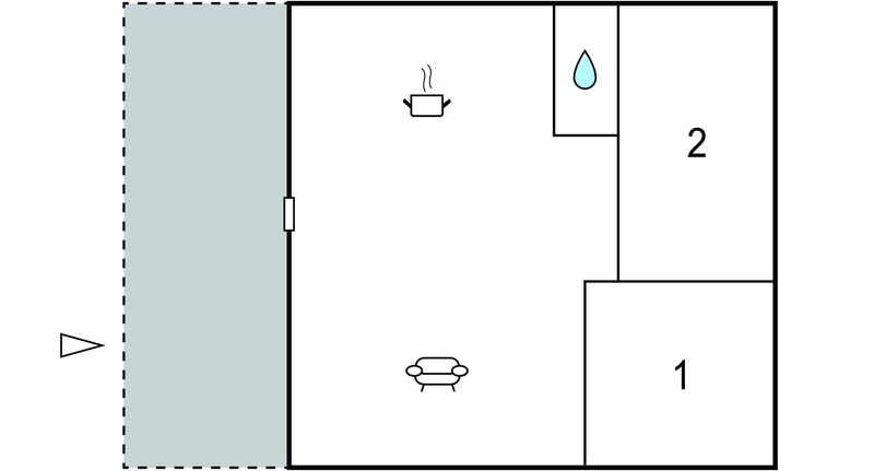 Apartman (jako celek) pro 3 os. - Apartman Vir - CDI380, foto 1