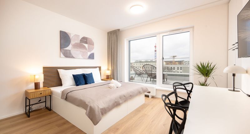 Apartman s manželskou postelí s 1 ložnicí - Internesto Brno Urban, foto 1