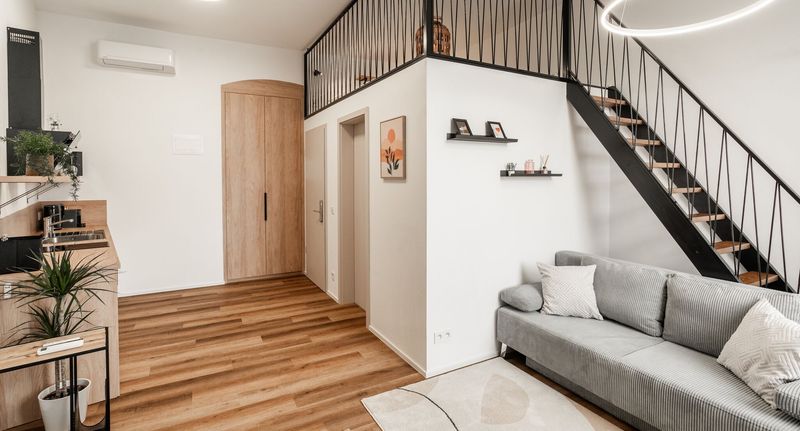 Apartman pro 4 os. s 1 ložnicí - Internesto Brno Station, foto 9