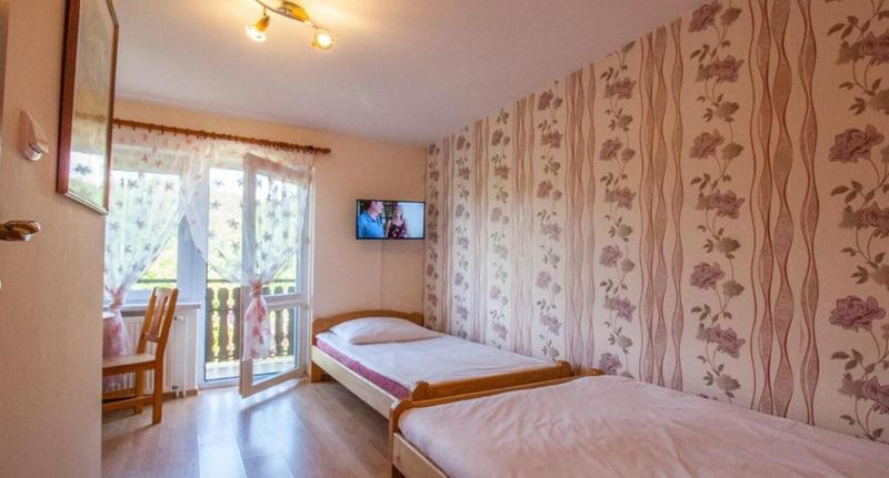 Pokoj s manželskou postelí - Pokoje Bieszczadzkie Wzgórze Myczków, foto 1