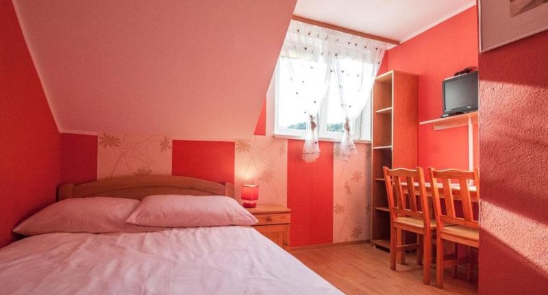 Pokoj s manželskou postelí - Pokoje Bieszczadzkie Wzgórze Myczków, foto 11