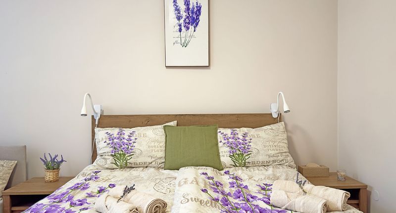 Apartman s manželskou postelí s 1 ložnicí s výhledem do zahrady přízemní (s možností přistýlky) - Rigókert Apartmanok Eger, foto 1
