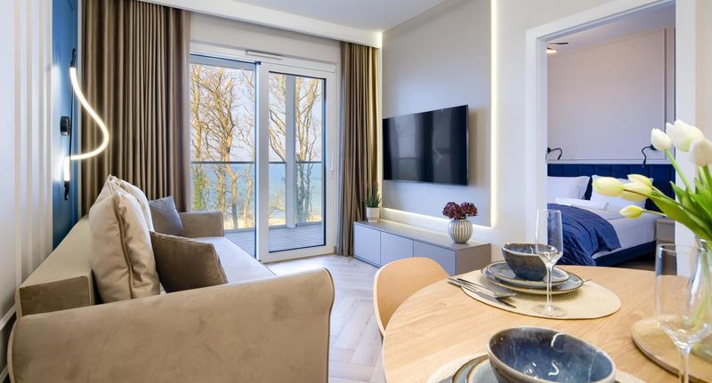 Apartman pro 4 os. se 2 ložnicemi - Apartamenty Sun & Snow Perłowa Przystań II Sianożęty, foto 1