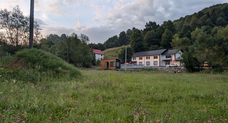 House (jako celek) s manželskou postelí - Oaza de Liniste Iza Cabins Săcel, foto 11