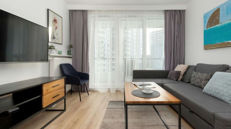 Obrońców Wybrzeża 3D | Jasny Apartament | Parking Gdańsk - foto 1