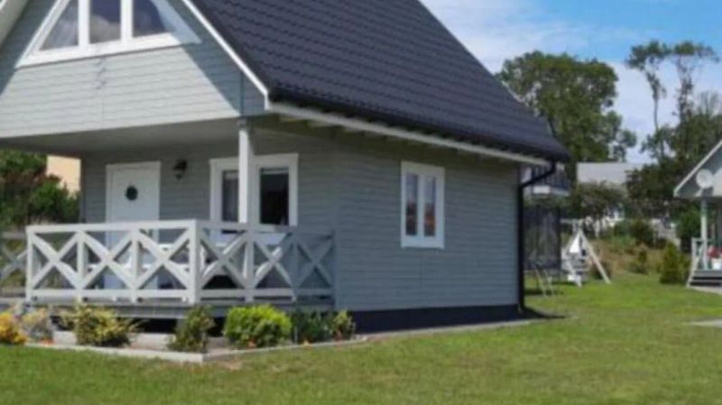 Szary domek 2 nad jeziorem SEA & LAKE Kołczewo - foto 1