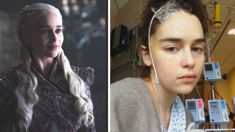 Daenerys z Gry o tron pokazuje nigdy niewidziane zdjęcia ze szpitala. Clarke pokonała tętniaki