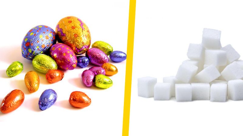 Kaloryczność na Wielkanoc. Cała prawda o zawartości cukru w Twoim ulubionym cukierku wielkanocnym