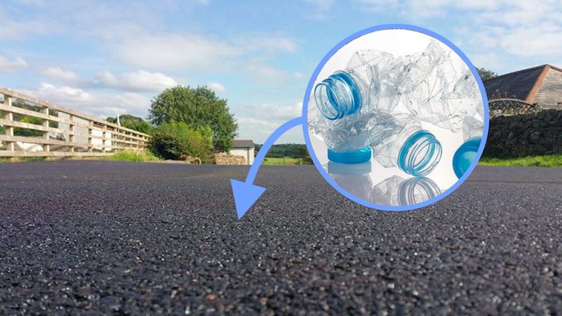 Plastikowy asfalt – zwiększa wytrzymałość drogi, obniżając zanieczyszczenie środowiska