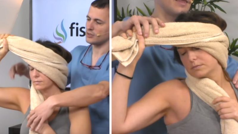 4 samodzielne techniki masażu, które szybko mogą uwolnić Cię od bólu szyi