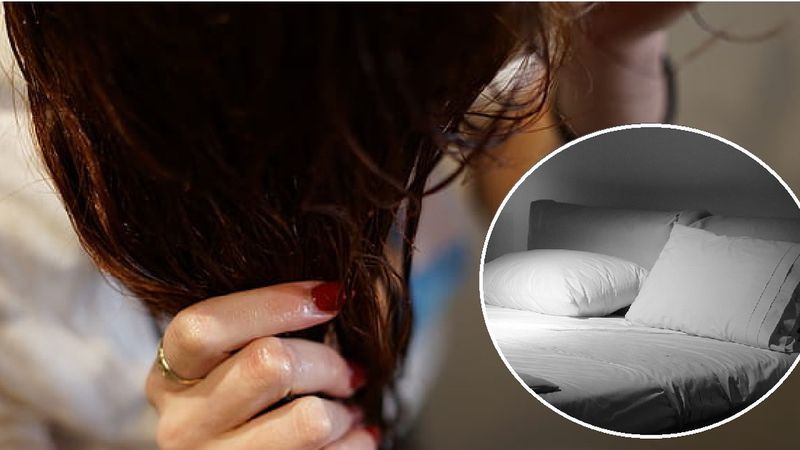 7 powodów, dla których nie powinnaś kłaść się do łóżka z mokrymi włosami
