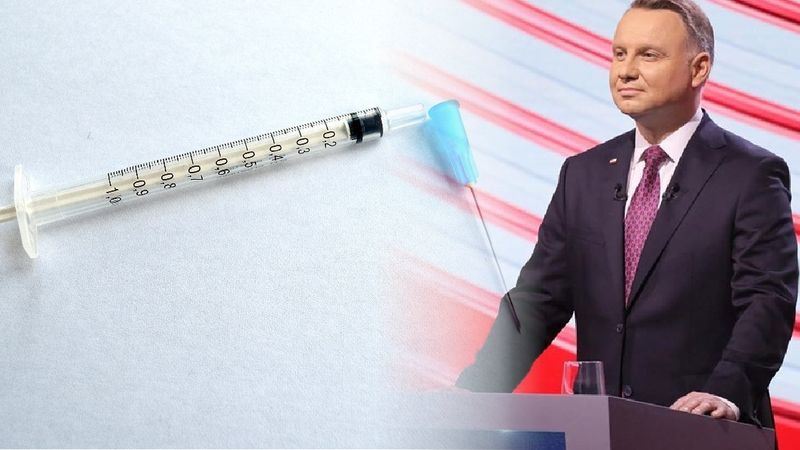 Andrzej Duda zabrał głos w sprawie szczepień. „Absolutnie nie jestem zwolennikiem…”