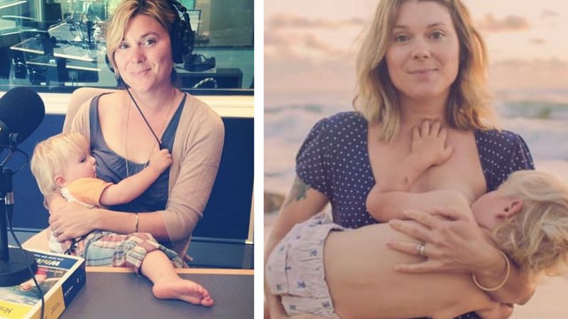 Dodała na Facebooka zdjęcie, na którym karmi piersią nie swoje dziecko. Wywołała lawinę komentarzy