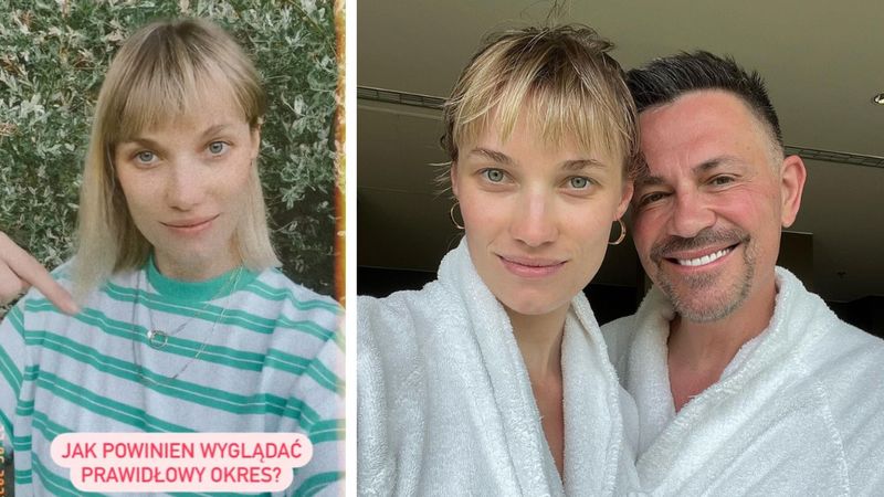 Żona Krzysztofa Ibisza edukuje na Instagramie jak powinien wyglądać prawidłowy okres