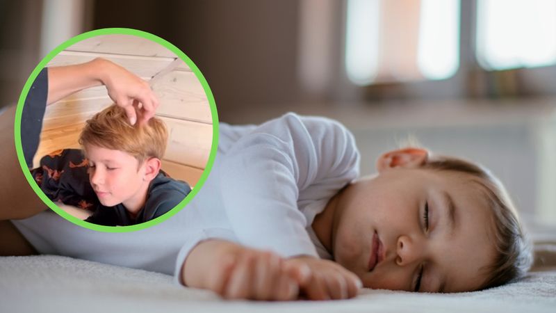 Kilka ruchów ręką i dziecko zasypia bez problemu. Uspokajający masaż na sen