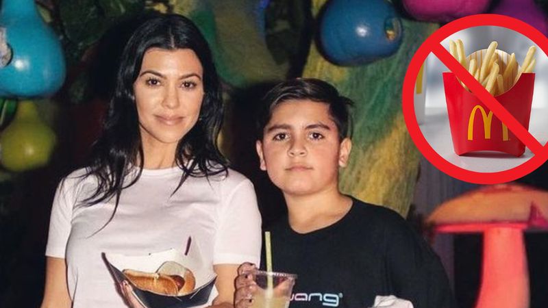 Kourtney Kardashian wyjawiła, że przez rok nie pozwoliła swojemu synowi zjeść frytek z Mcdonald’s