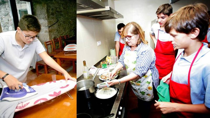 Oto ważny powód dla którego, hiszpańska szkoła wprowadziła zajęcia z obowiązków domowych