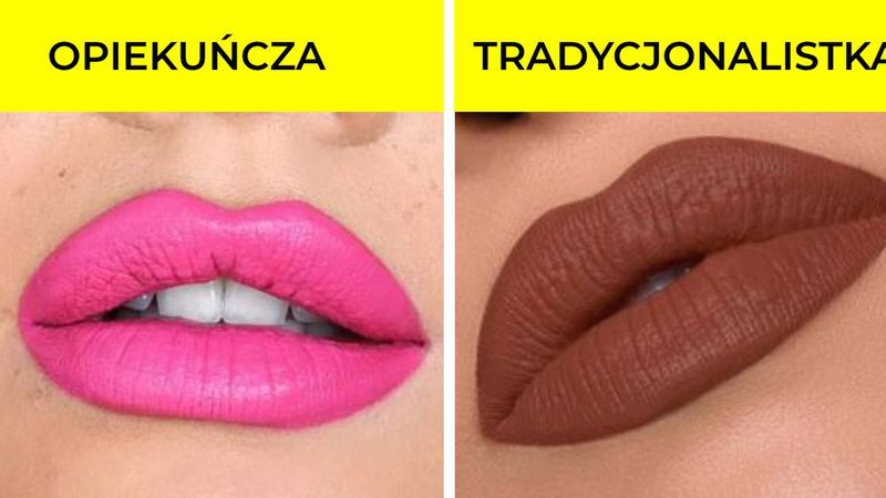 Kolor szminki który wybierasz najczęściej zdradza wiele na temat Twojej osobowości