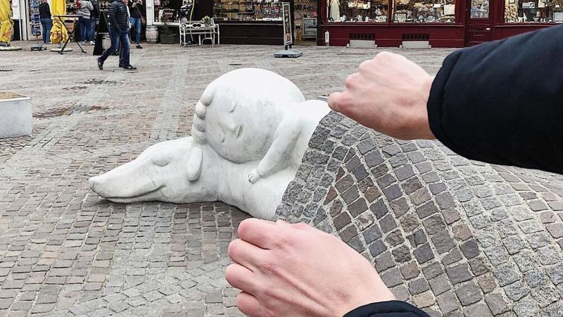 17 pomysłowych iluzji optycznych, które zostały zrobione bez photoshopa!
