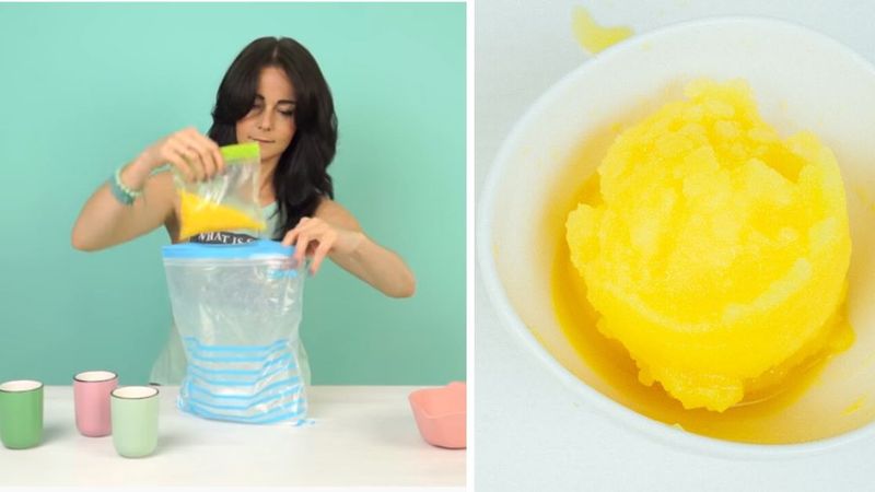 Domowy sposób na pyszny sorbet z mango w 5 minut!