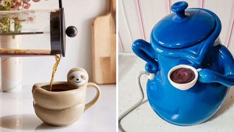 Szalone kubki i czajniki. 23 naczynia, które poprawią nastrój przy porannej kawie