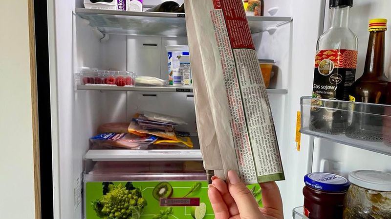Gazeta w lodówce
