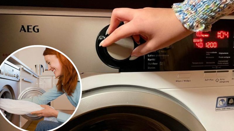 Jak suszyć ubrania w pralce?