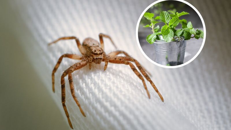 jak wypłoszyć pająki z domu
