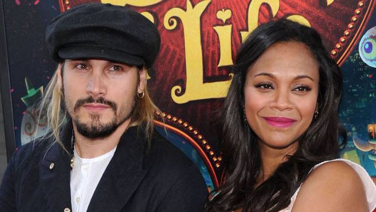Zoe Saldana ma ogromny brzuszek. To już ostatnie dni przed porodem
