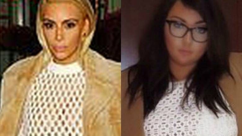 Wiktoria Grycan znowu nieudolnie kopiuje styl kim Kardashian