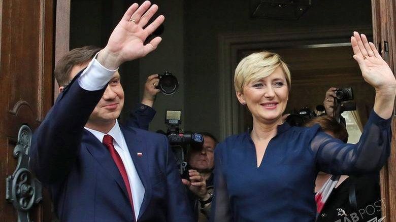 Agata Kornhauser- Duda i Andrzej Duda
