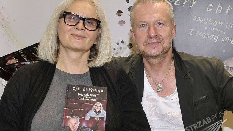 Magda Umer i Bogusław Linda promują wspólną książkę [ZDJĘCIA]