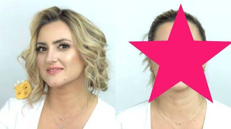 Karolina Szostak bez makijażu, fot. YouTube