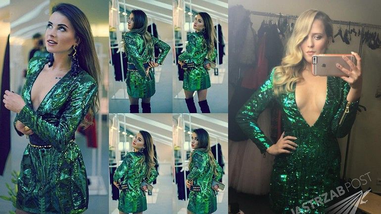 Maffashion i Jessica Mercedes w strojach z kolekcji Balmain x H&M (fot. Instagram)