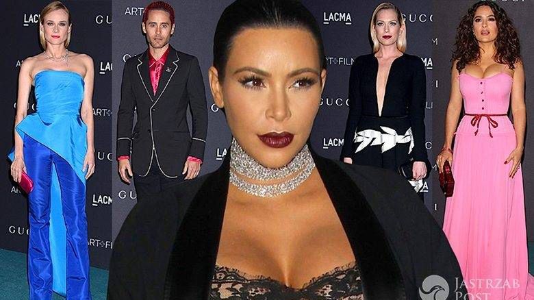Gwiazdy w drogich kreacjach na gali LACMA 2015: Kim Kardashian, Salma Hayek, Gwyneth Paltrow…
