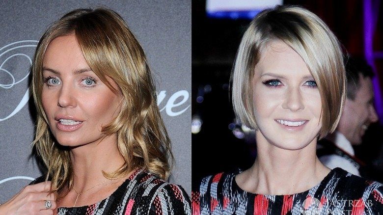 Agnieszka Szulim i Edyta Pazura w ubraniach Bizuu