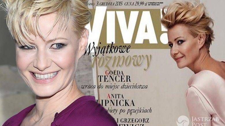 Małgorzata Kożuchowska na okładce świątecznego wydania magazynu 