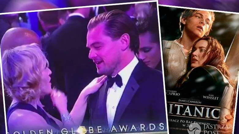 Kate Winslet i Leonardo DiCaprio razem na Złotych Globach 2016