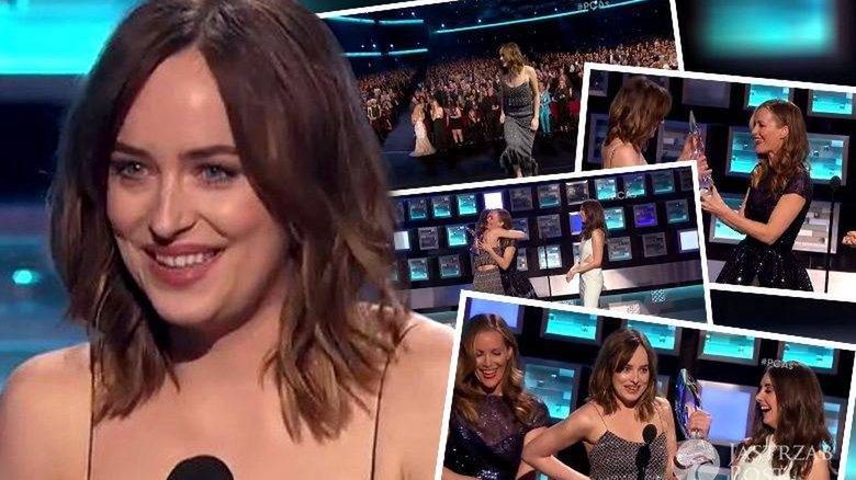 Wpadka Dakoty Johnson na People's Choice Awards 2016
