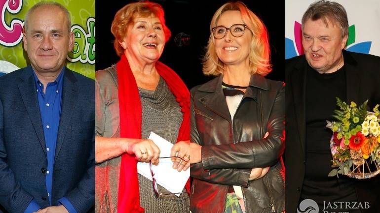 Agata Młynarska, Teresa Lipowska i Krzysztof Cugowski z synem na gali „Dla mojej Babci, dla mojego Dziadka”
