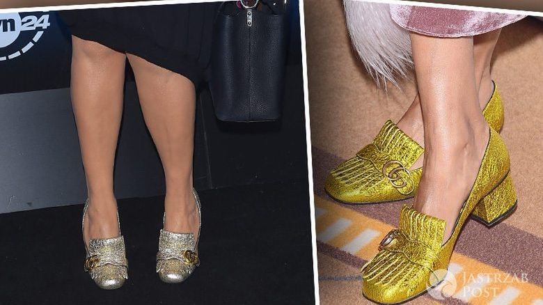 Już dwie polskie gwiazdy pokochały metaliczne pantofelki Gucci. Takie buty dla księżniczek to idealna propozycja na karnawał