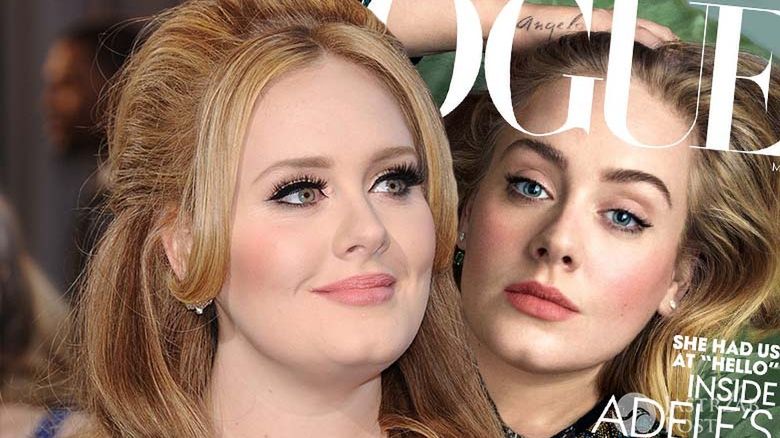Odmieniona Adele pozuje na okładce marcowego Vogue. Wygląda bezbłędnie!