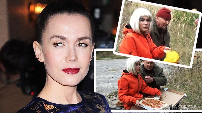 Olga Bołądź nie boi się kontrowersji. Tym razem jako prostytutka zatrzymywała samochody