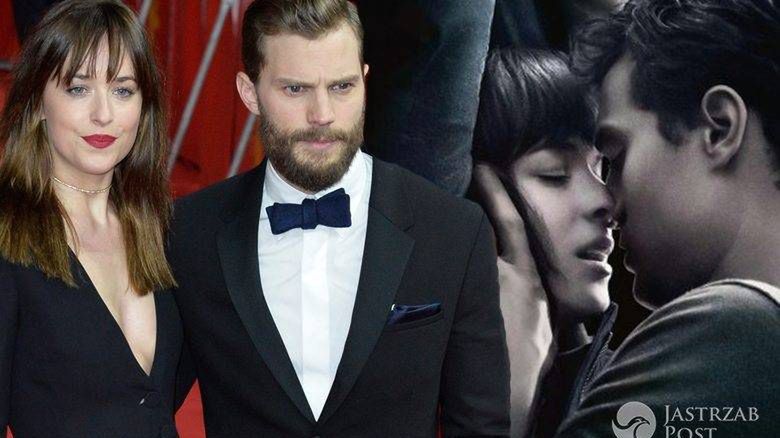 Odmieniony Jamie Dornan i Dakota Johnson na planie „Ciemniejszej strony Greya”. Mamy gorące zdjęcia pocałunku!