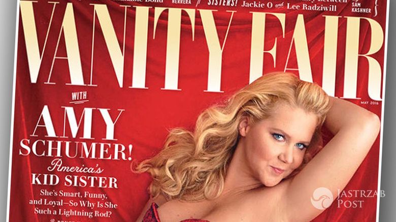 Zabawna i niepokorna Amy Schumer pozuje jedynie w gorsecie na okładce „Vanity Fair”